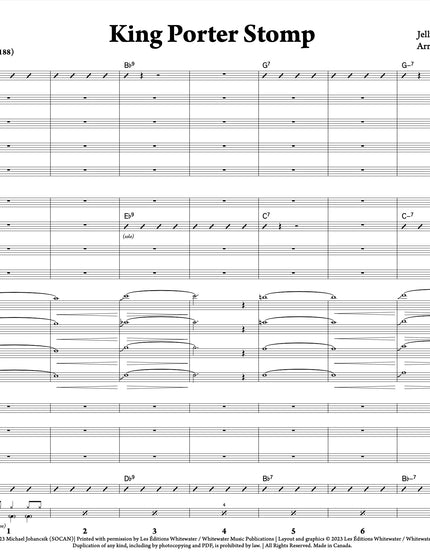 King Porter Stomp - arr. Michael Johancsik