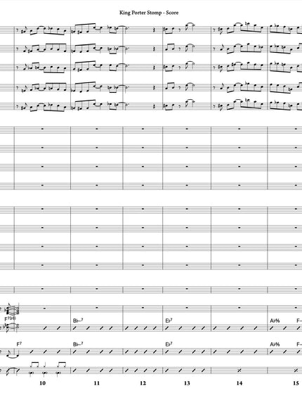 King Porter Stomp - arr. Michael Johancsik