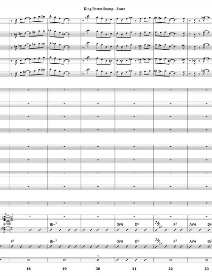 King Porter Stomp - arr. Michael Johancsik