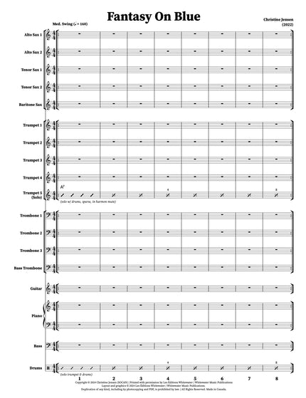 Fantasy On Blue - Christine Jensen