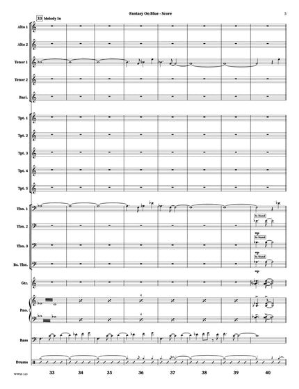 Fantasy On Blue - Christine Jensen