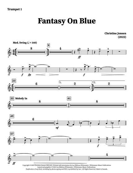 Fantasy On Blue - Christine Jensen