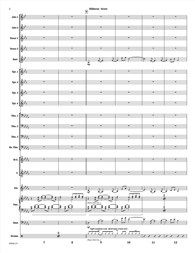 Hibiscus - Geoffrey Keezer (voices arr. Gillian Margot)