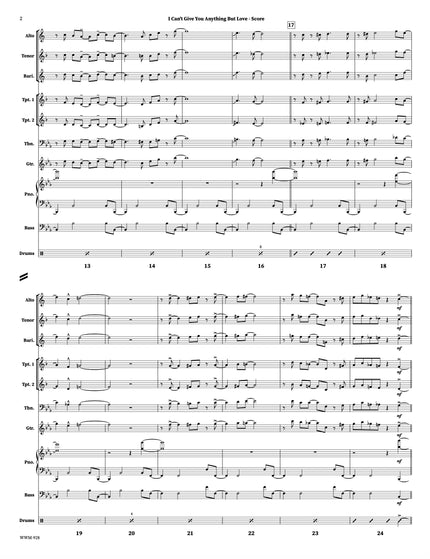 I Can't Give You Anything But Love - arr. Michael Johancsik