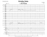 October Suite: 1. The Prelude - Joe Sullivan (Study Score)