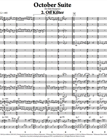 October Suite: 2. Off-Kilter - Joe Sullivan