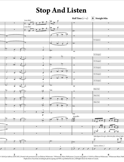 Stop And Listen - Joe Sullivan