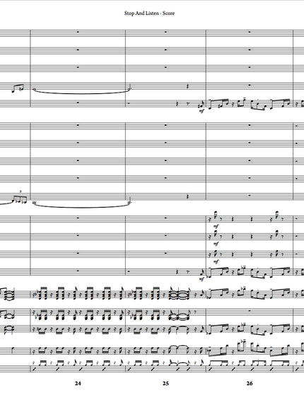 Stop And Listen - Joe Sullivan