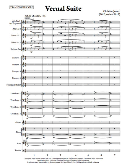 Vernal Suite - Christine Jensen