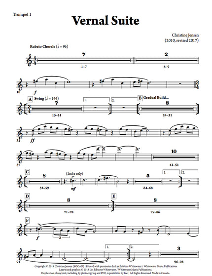 Vernal Suite - Christine Jensen