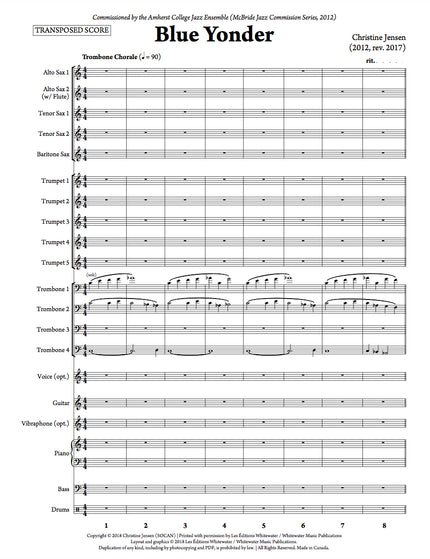 Blue Yonder - Christine Jensen