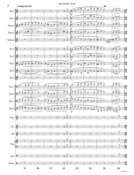 Blue Yonder - Christine Jensen (Study Score)