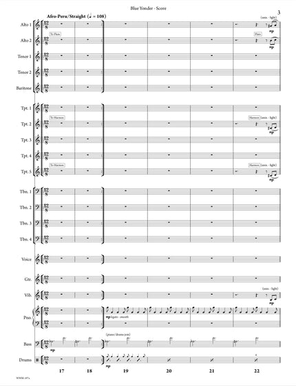 Blue Yonder - Christine Jensen (Study Score)