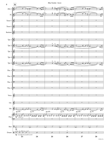 Blue Yonder - Christine Jensen (Study Score)