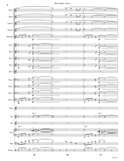 Blue Yonder - Christine Jensen (Study Score)