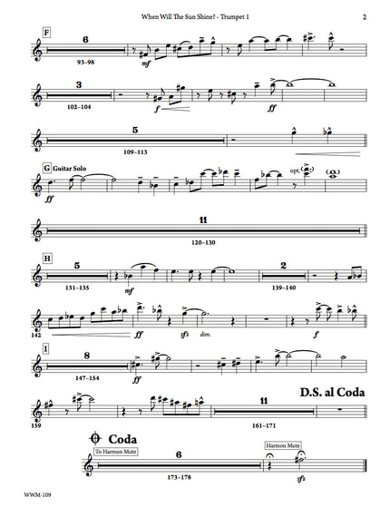 When Will The Sun Shine? - Greg Runions