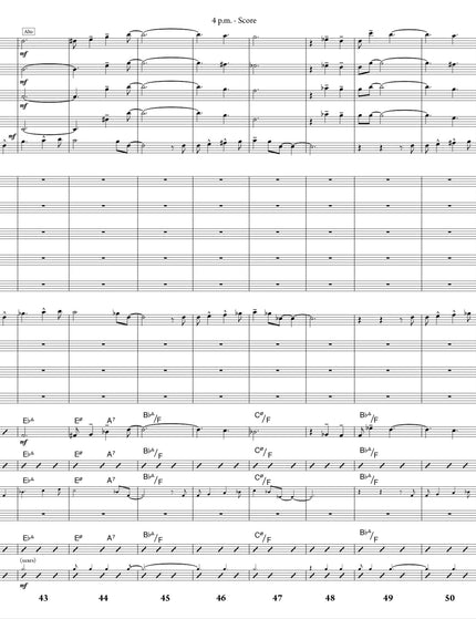 4 p.m. - Greg Runions (Study Score)