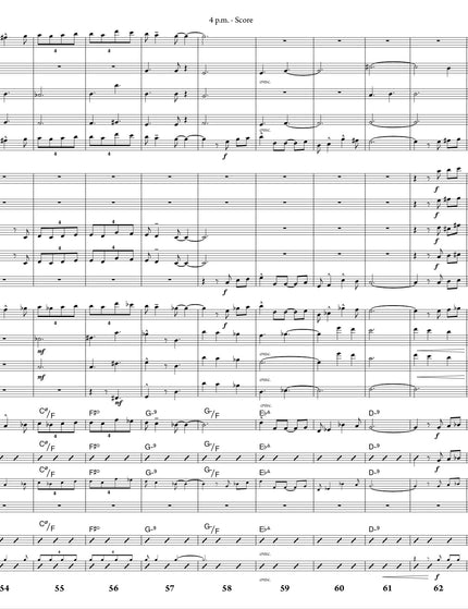 4 p.m. - Greg Runions (Study Score)