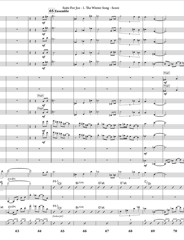 Suite For Joe: 1. The Winter Song - Jean-Nicolas Trottier
