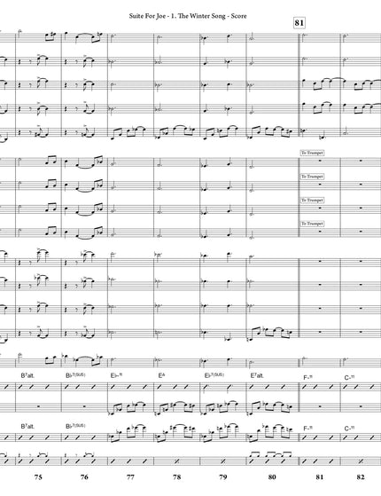 Suite For Joe: 1. The Winter Song - Jean-Nicolas Trottier