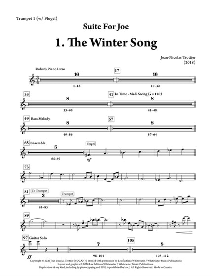 Suite For Joe: 1. The Winter Song - Jean-Nicolas Trottier