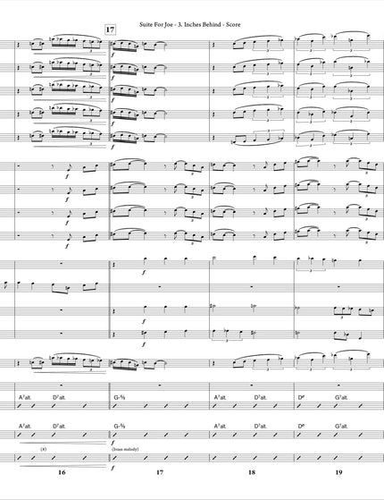 Suite For Joe: 3. Inches Behind - Jean-Nicolas Trottier