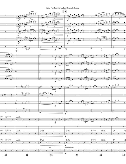 Suite For Joe: 3. Inches Behind - Jean-Nicolas Trottier