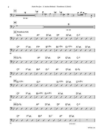 Suite For Joe: 3. Inches Behind - Jean-Nicolas Trottier