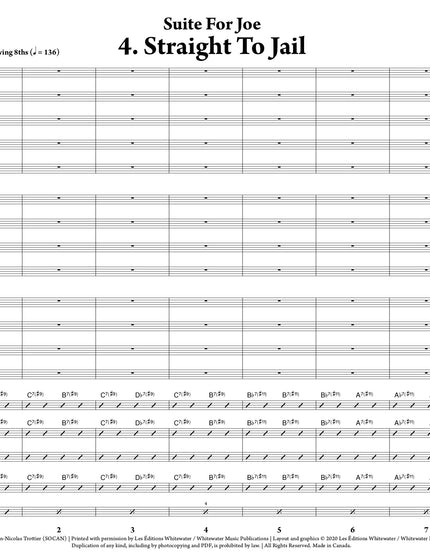 Suite For Joe: 4. Straight To Jail - Jean-Nicolas Trottier