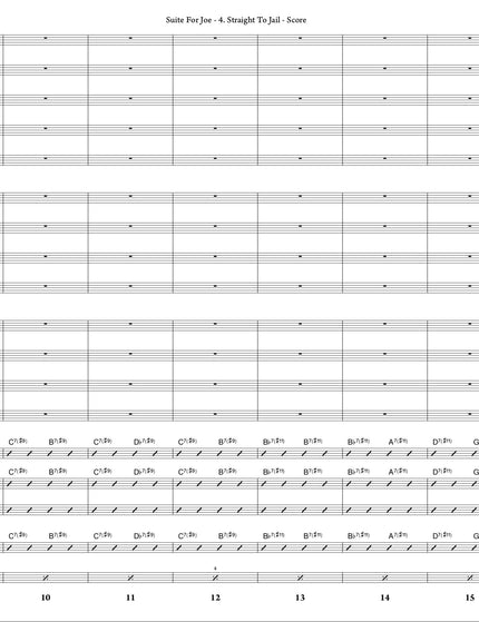 Suite For Joe: 4. Straight To Jail - Jean-Nicolas Trottier