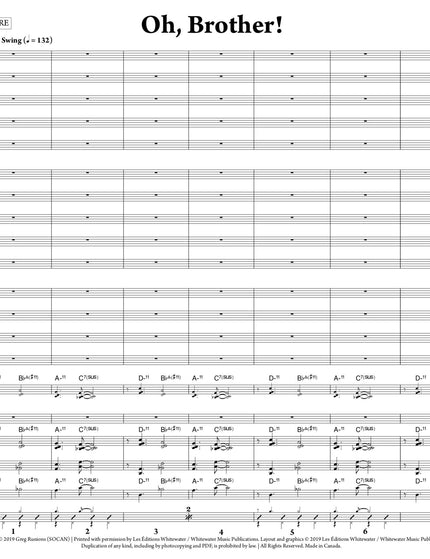 Oh, Brother! - Greg Runions