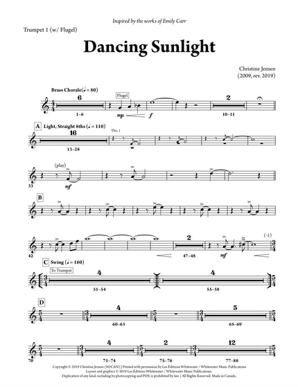 Dancing Sunlight - Christine Jensen