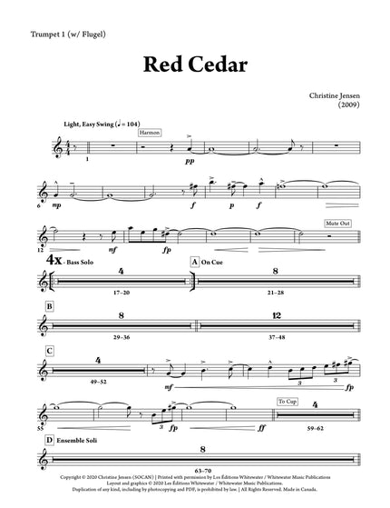 Red Cedar - Christine Jensen