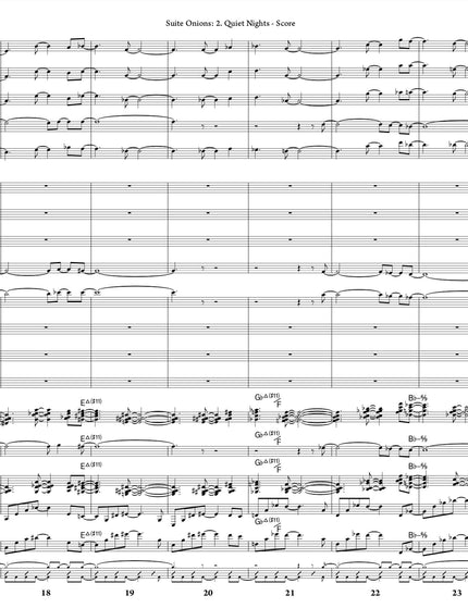 Suite Onions: 2. Quiet Nights - Greg Runions