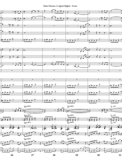 Suite Onions: 2. Quiet Nights - Greg Runions