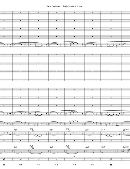 Suite Onions: 3. Early Sunset - Greg Runions