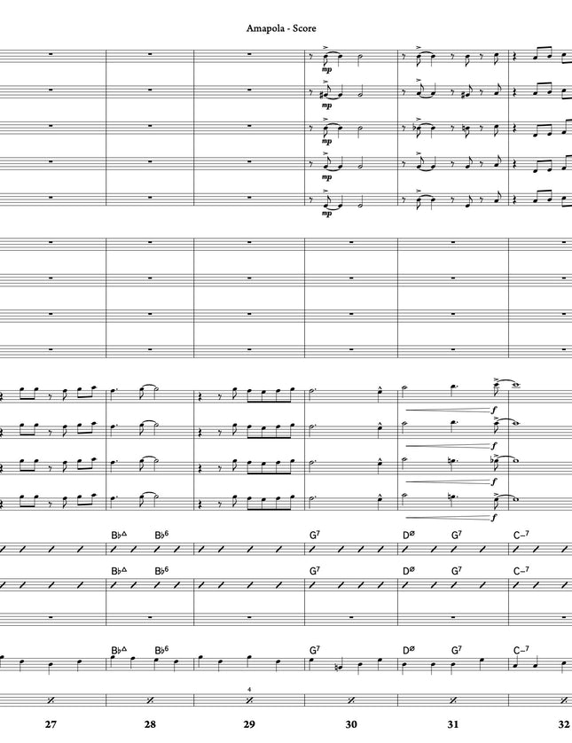 Amapola - arr. Taylor Donaldson