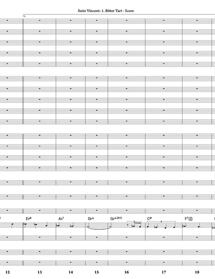 Suite Vincent: 1. Bitter Tart - Greg Runions
