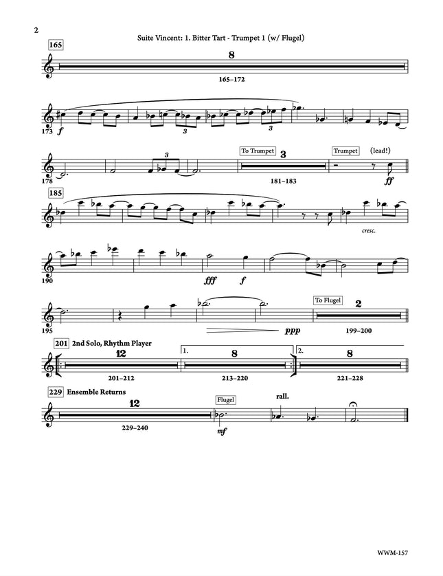 Suite Vincent: 1. Bitter Tart - Greg Runions