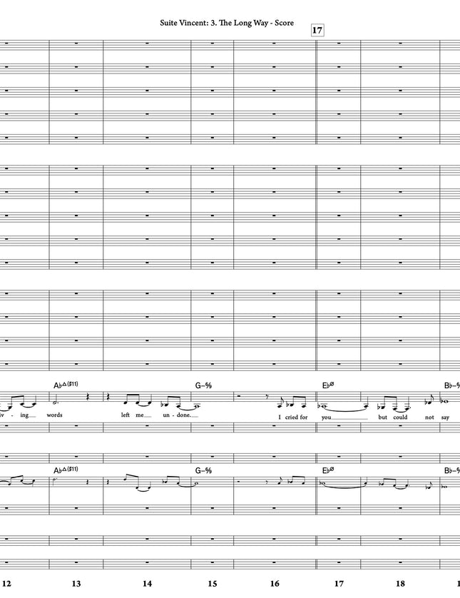 Suite Vincent: 3. The Long Way - Greg Runions