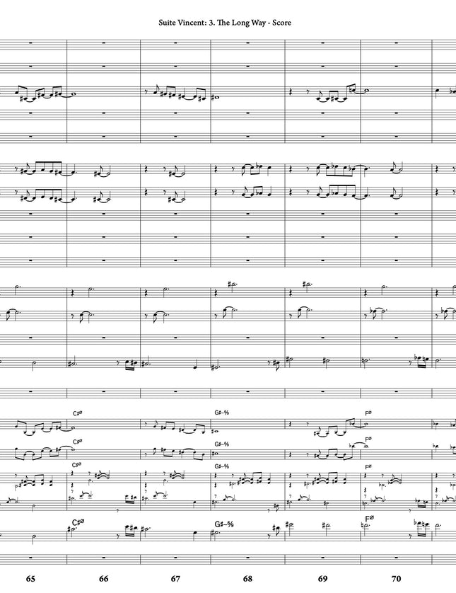Suite Vincent: 3. The Long Way - Greg Runions