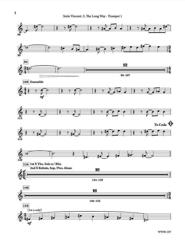 Suite Vincent: 3. The Long Way - Greg Runions