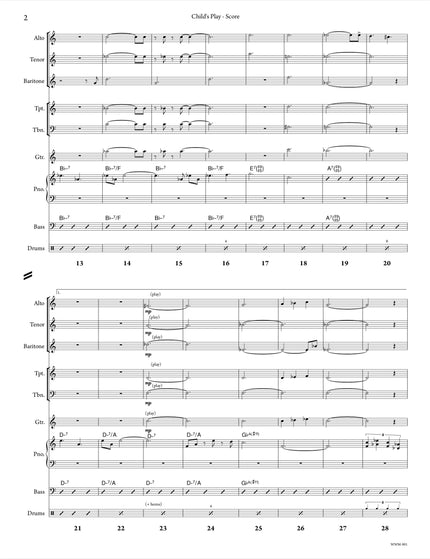 Child's Play (Nonet) - Josh Rager