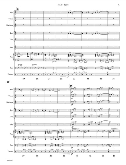 Jondo (Study Score) - Josh Rager