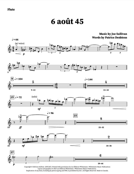 6 août 45 - Joe Sullivan