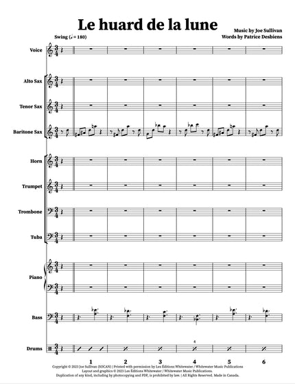 Le huard de la lune - Joe Sullivan