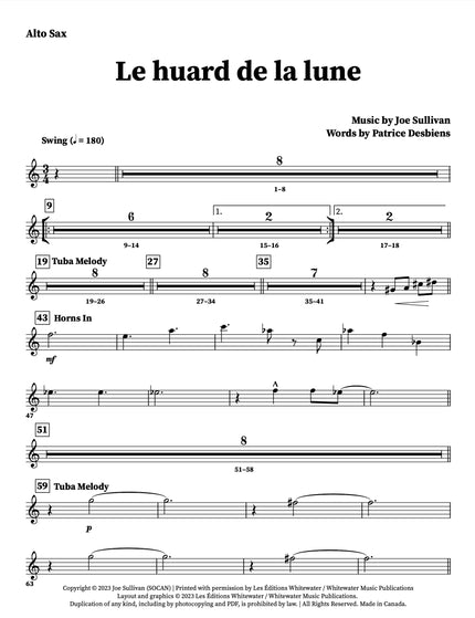 Le huard de la lune - Joe Sullivan