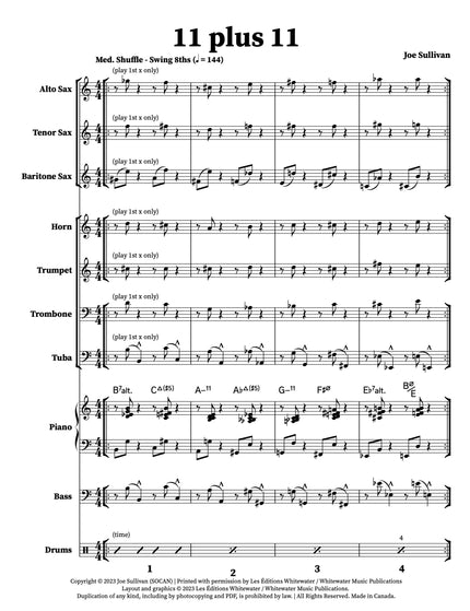 11 plus 11 - Joe Sullivan