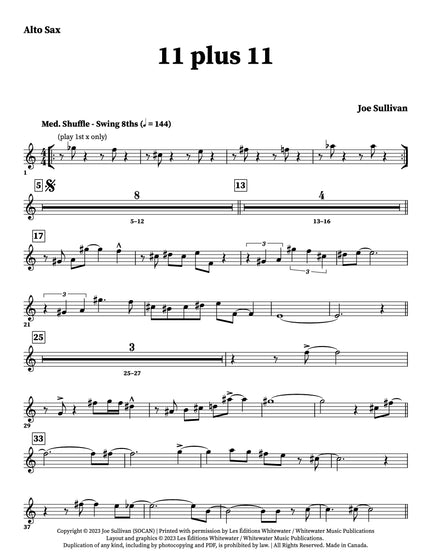 11 plus 11 - Joe Sullivan