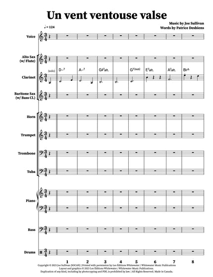 Un vent ventouse valse - Joe Sullivan